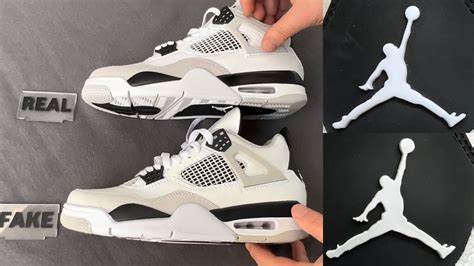 how to tell if jordan shoes are fake|jordan 4 counterfeit text.